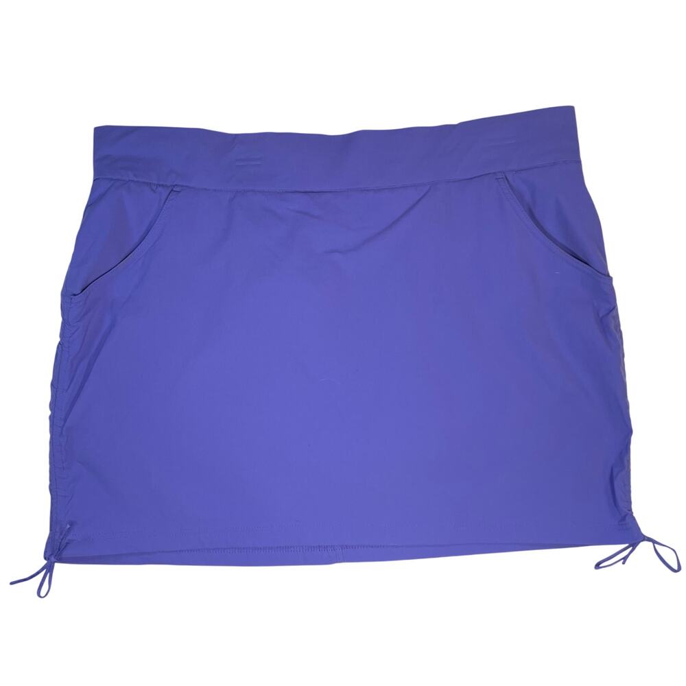 Columbia Omni-Shield Skort Womens XXL Purple Y2K Athleisure Gorpcore Hiking
